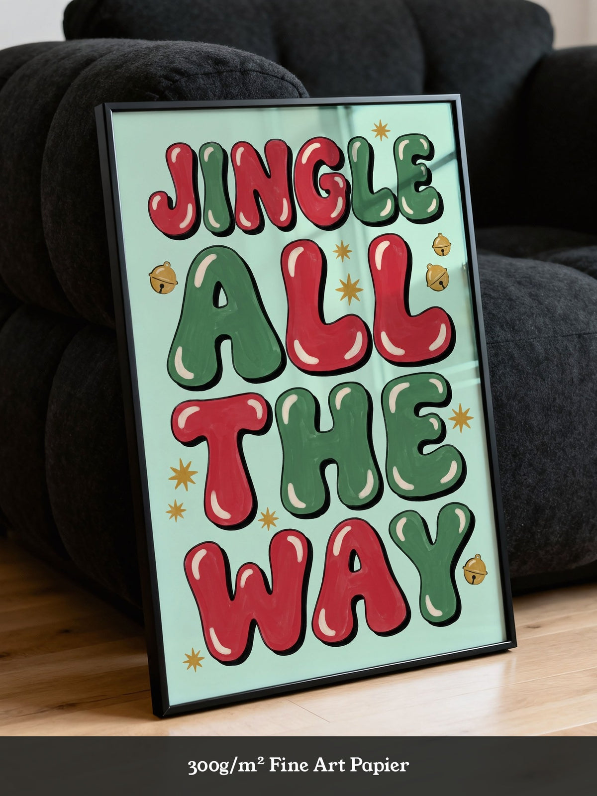 Weihnachtliche Typo