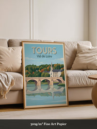 Tour Val de Loire Retrobrücke