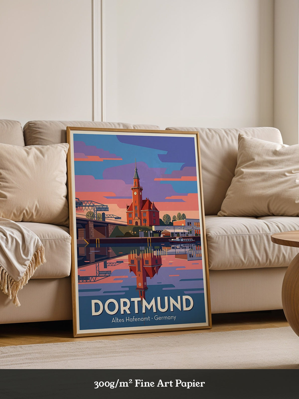 Dortmund Hafenabend Farbenpracht