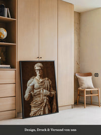 Statue Kaffeebecher Retro-Charme
