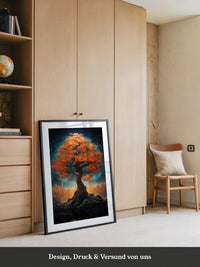 Herbstbaum Fantasie Skyline