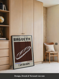 Baguette Retro Grafik