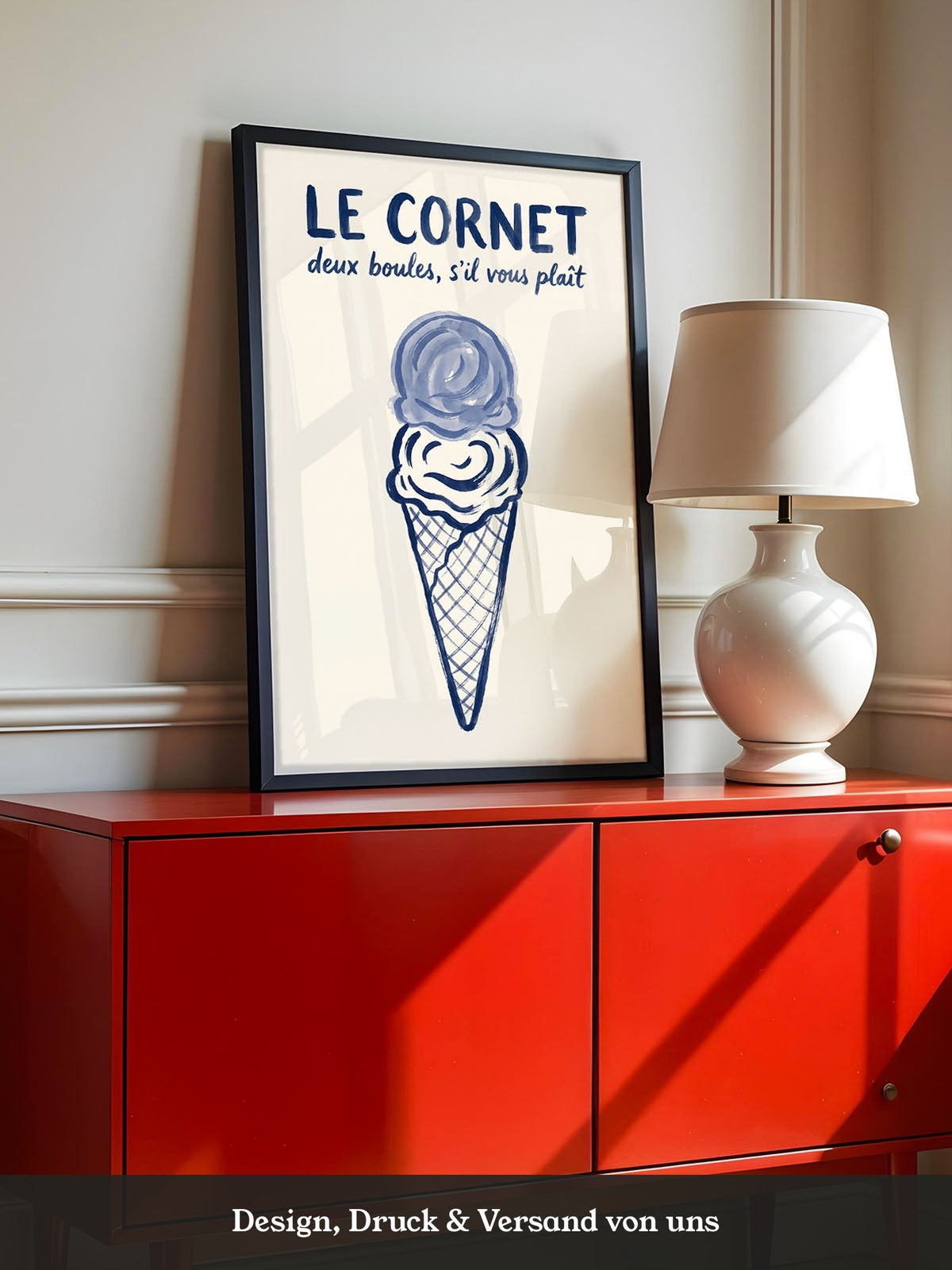Eiseis Cornetto Kunstdruck