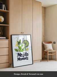 Mojito Glas Aquarellspritzer