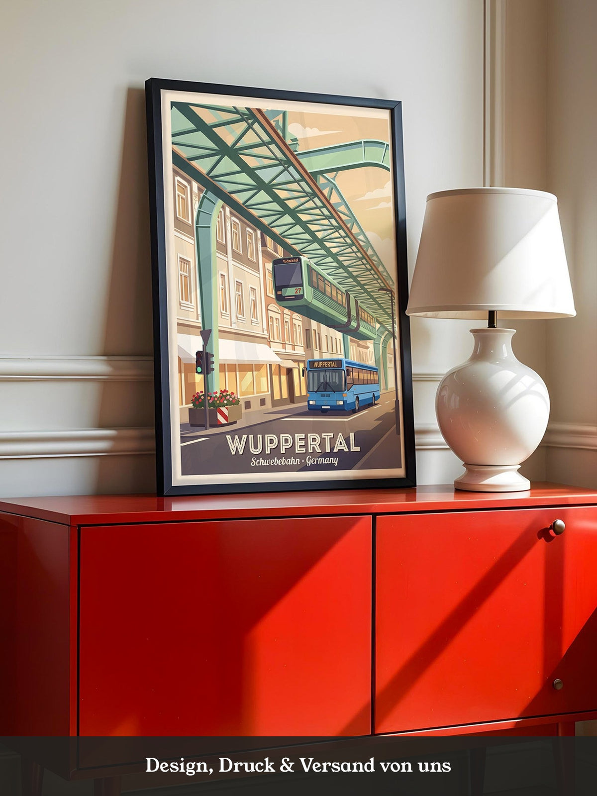 Wuppertal Schwebebahn Retro-Design