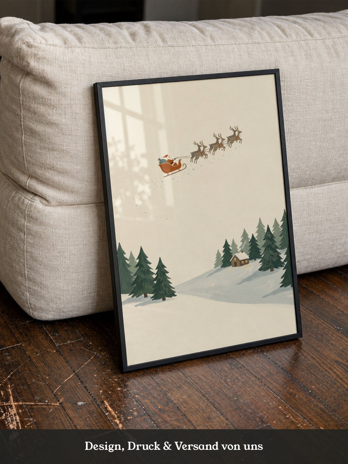 Weihnachtlicher Nachthimmel