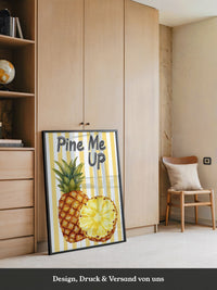 Ananas Streifen Illustration