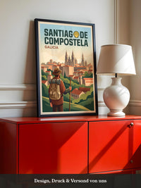 Pilger Spanien Retro-Design