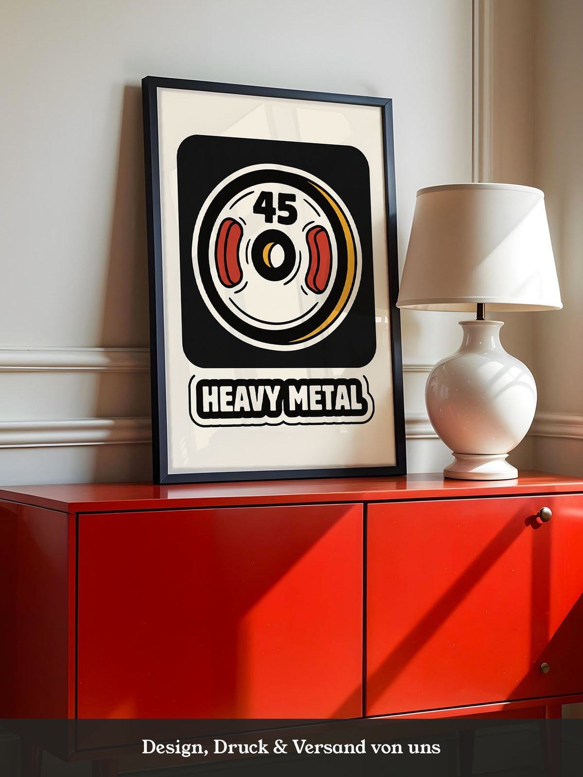 Hantel 45kg Gewicht Illustration