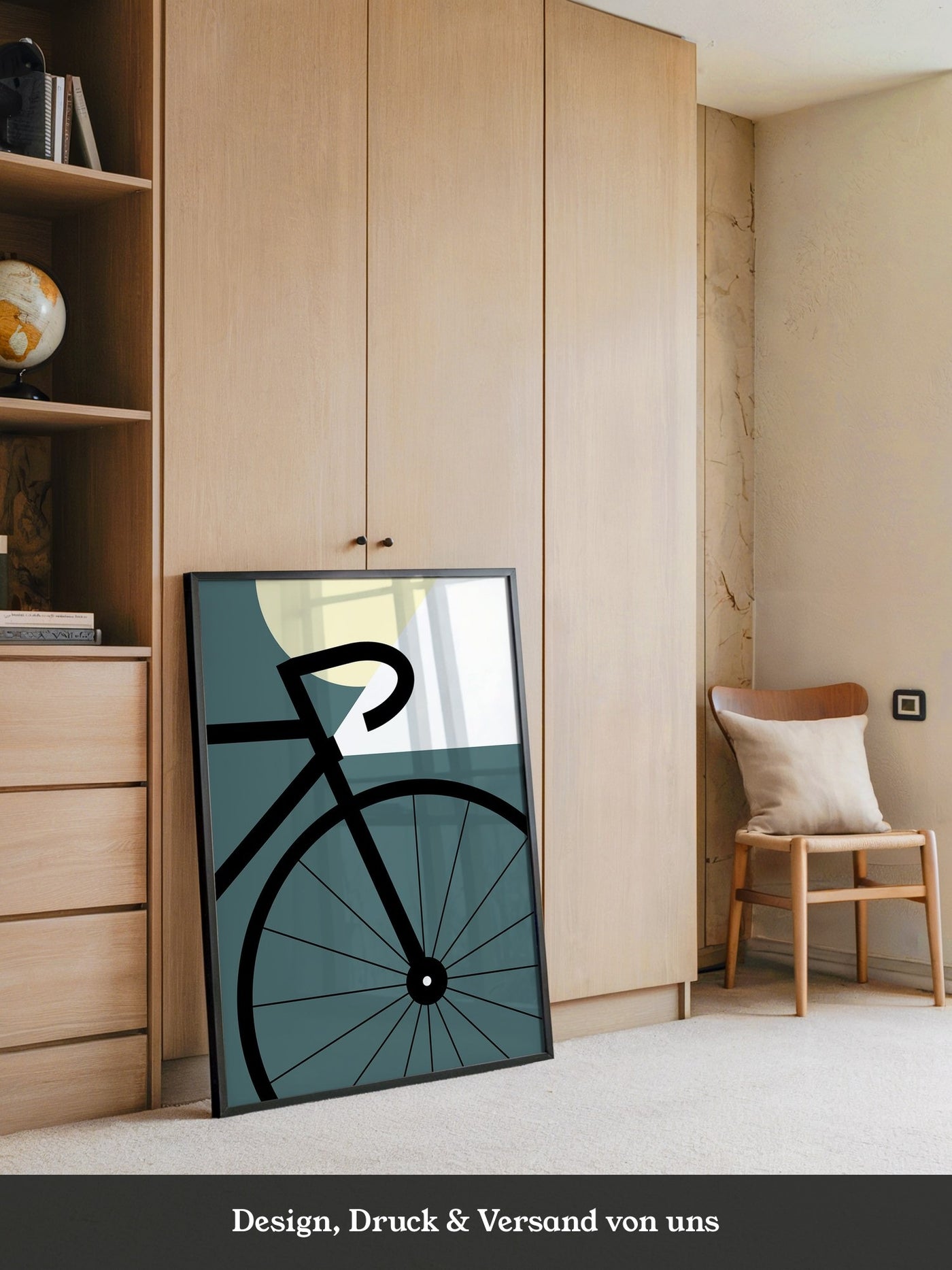 Fahrrad Minimalistisch Geometrisch