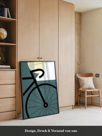 Fahrrad Minimalistisch Geometrisch
