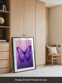 Schmetterling Lila Symmetrie
