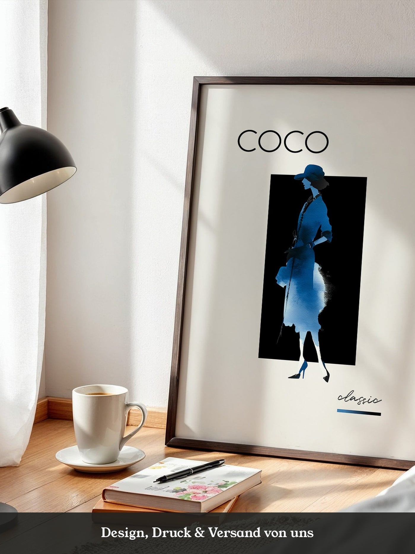 Coco Silhouette Blau