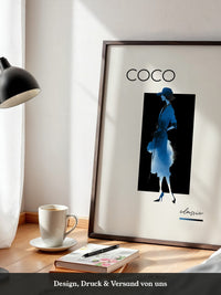 Coco Silhouette Blau