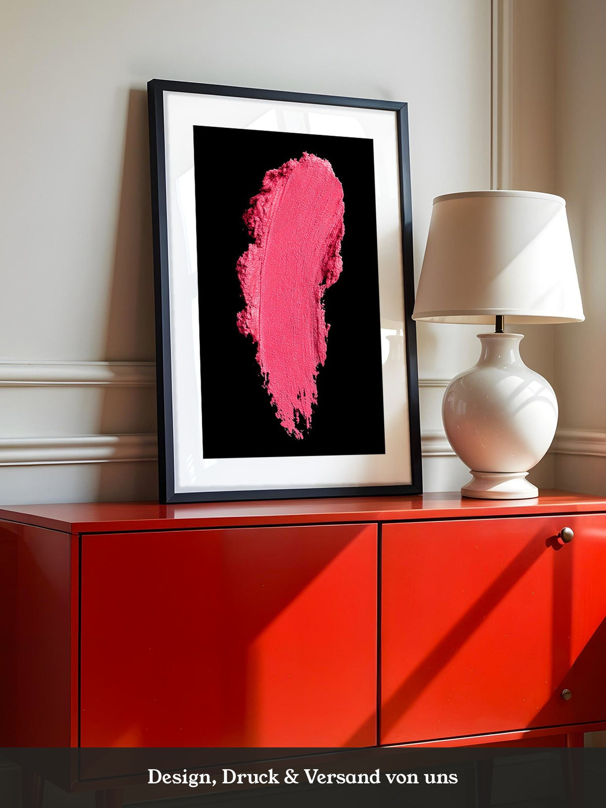 Pinselstrich Pink Textur