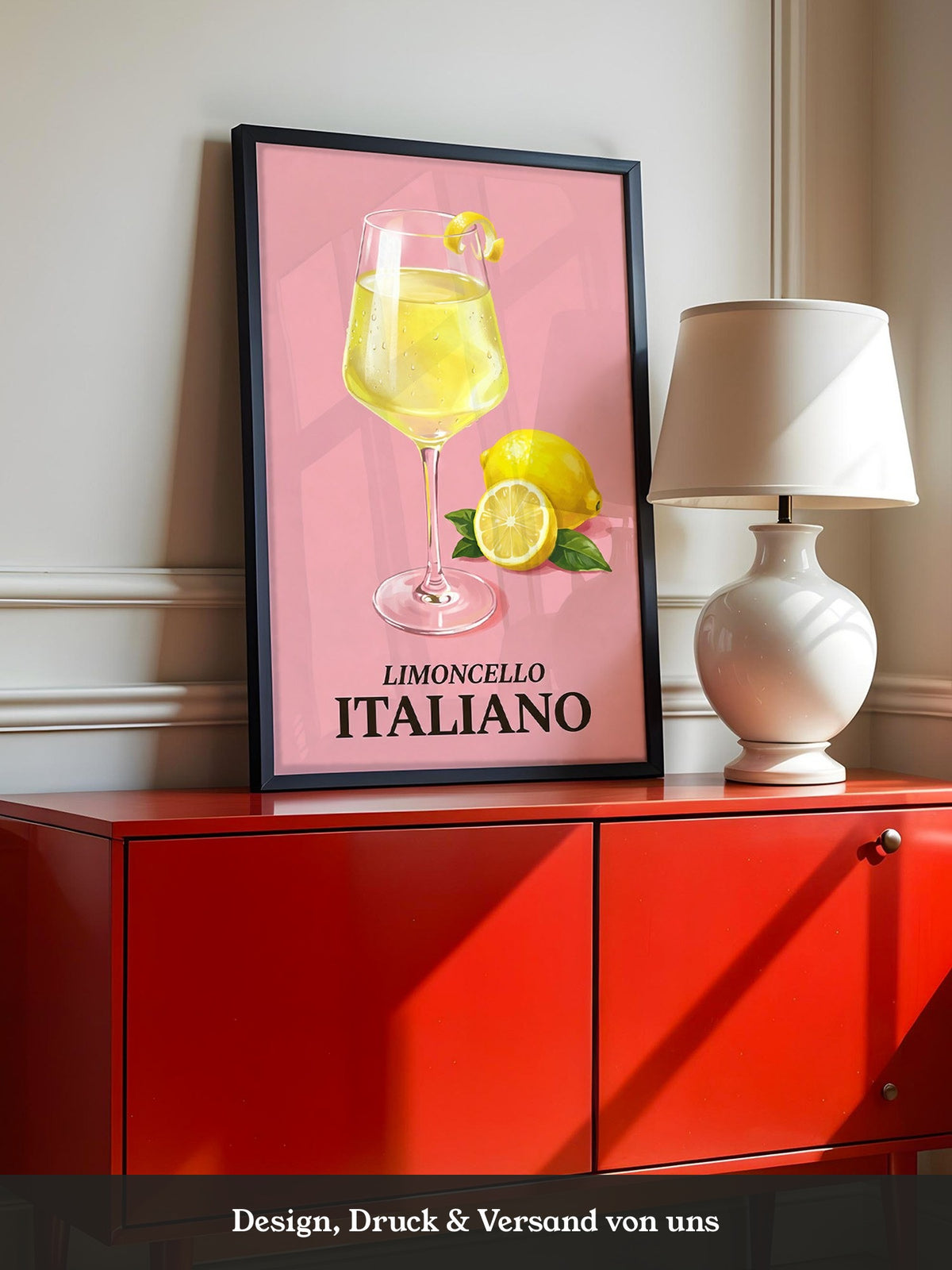 Limoncello Glas Gelb