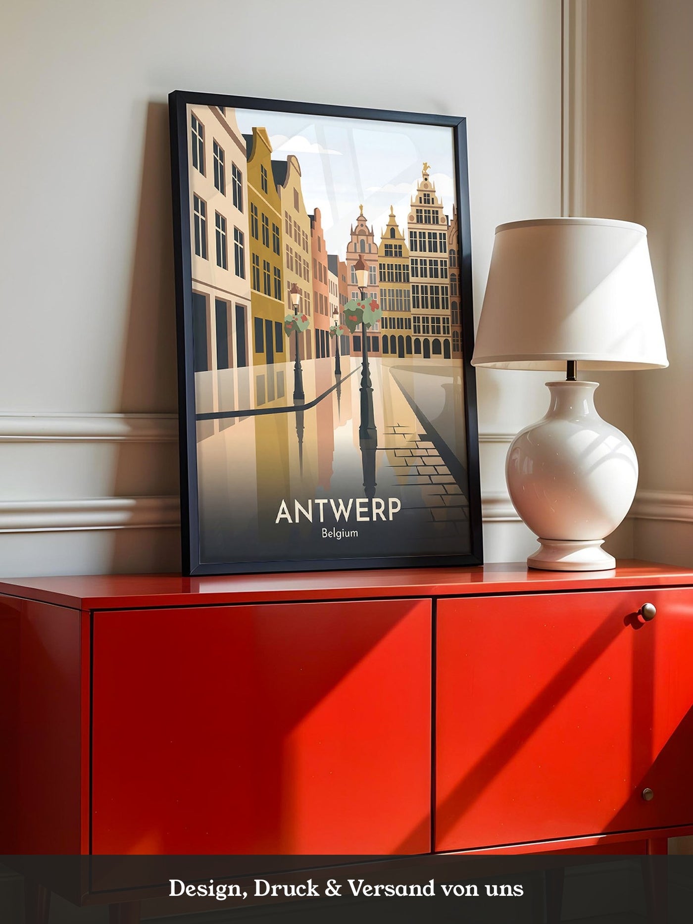 Antwerp Architektur Spiegelung