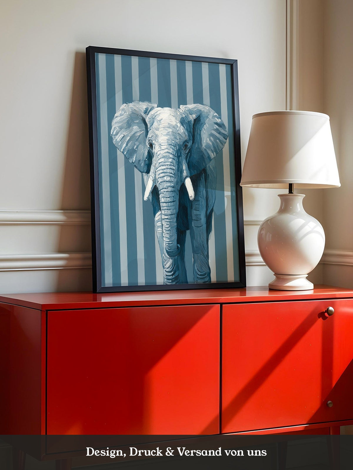 Elefant Streifen Stilvoll