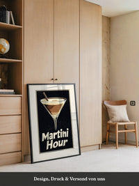 Martini Glas Retro-Stil