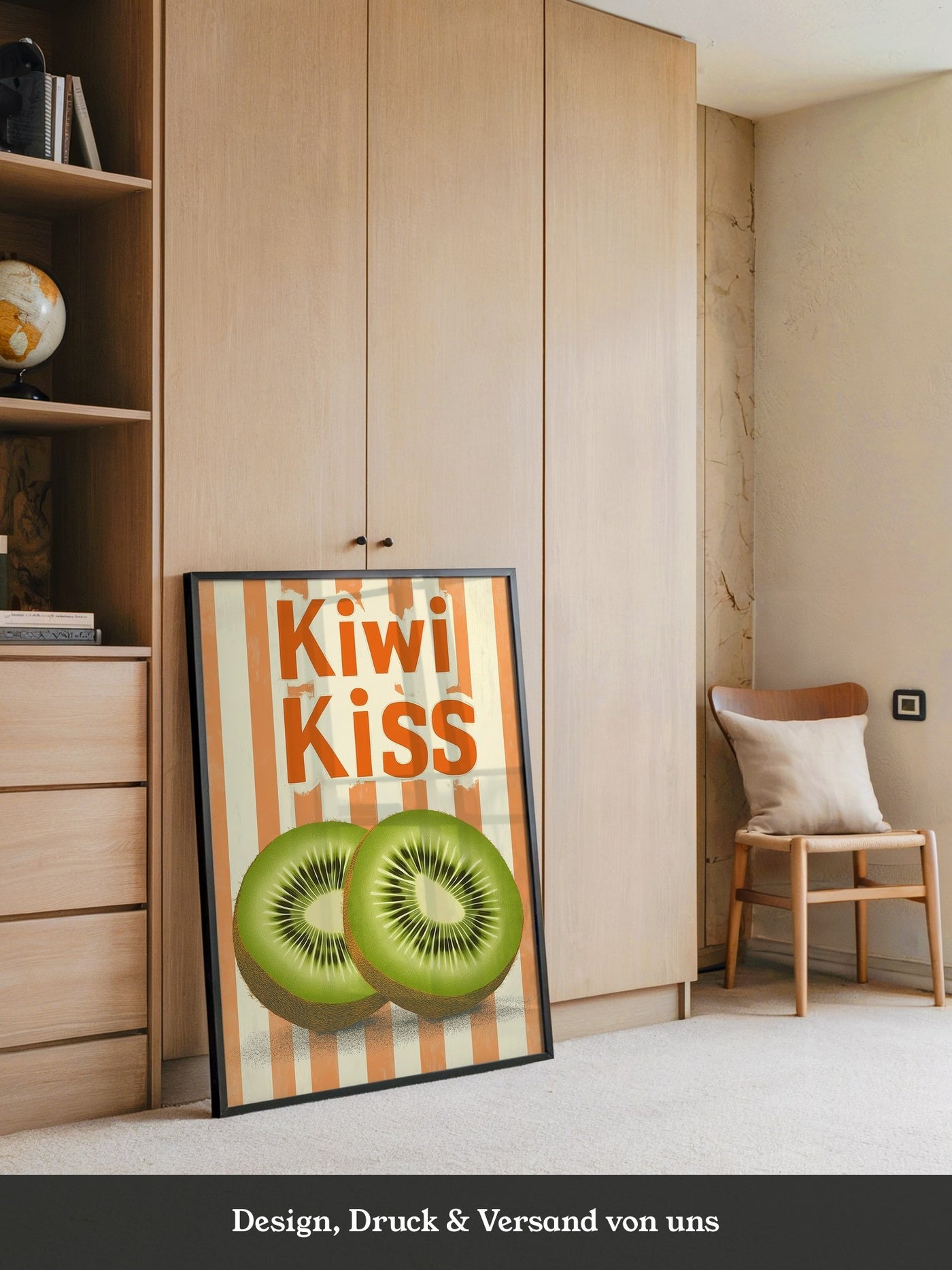 Kiwi Retro Streifen