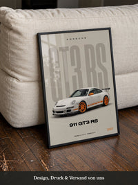 GT3 RS Sportwagen Illustration