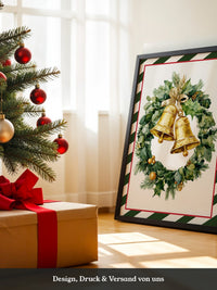 Weihnachtskranz Goldene Glocken