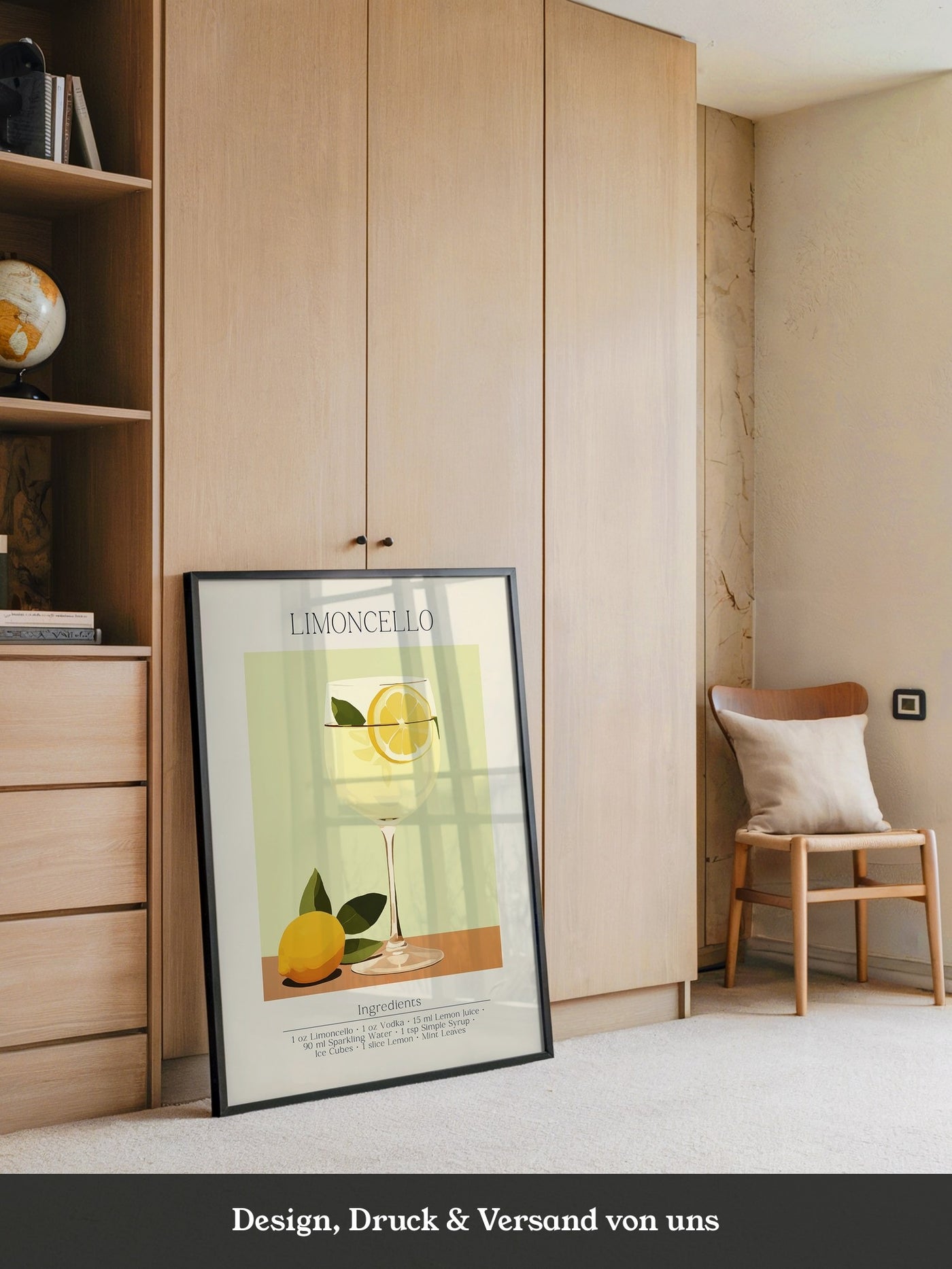 Limoncello Zitrone Pastell