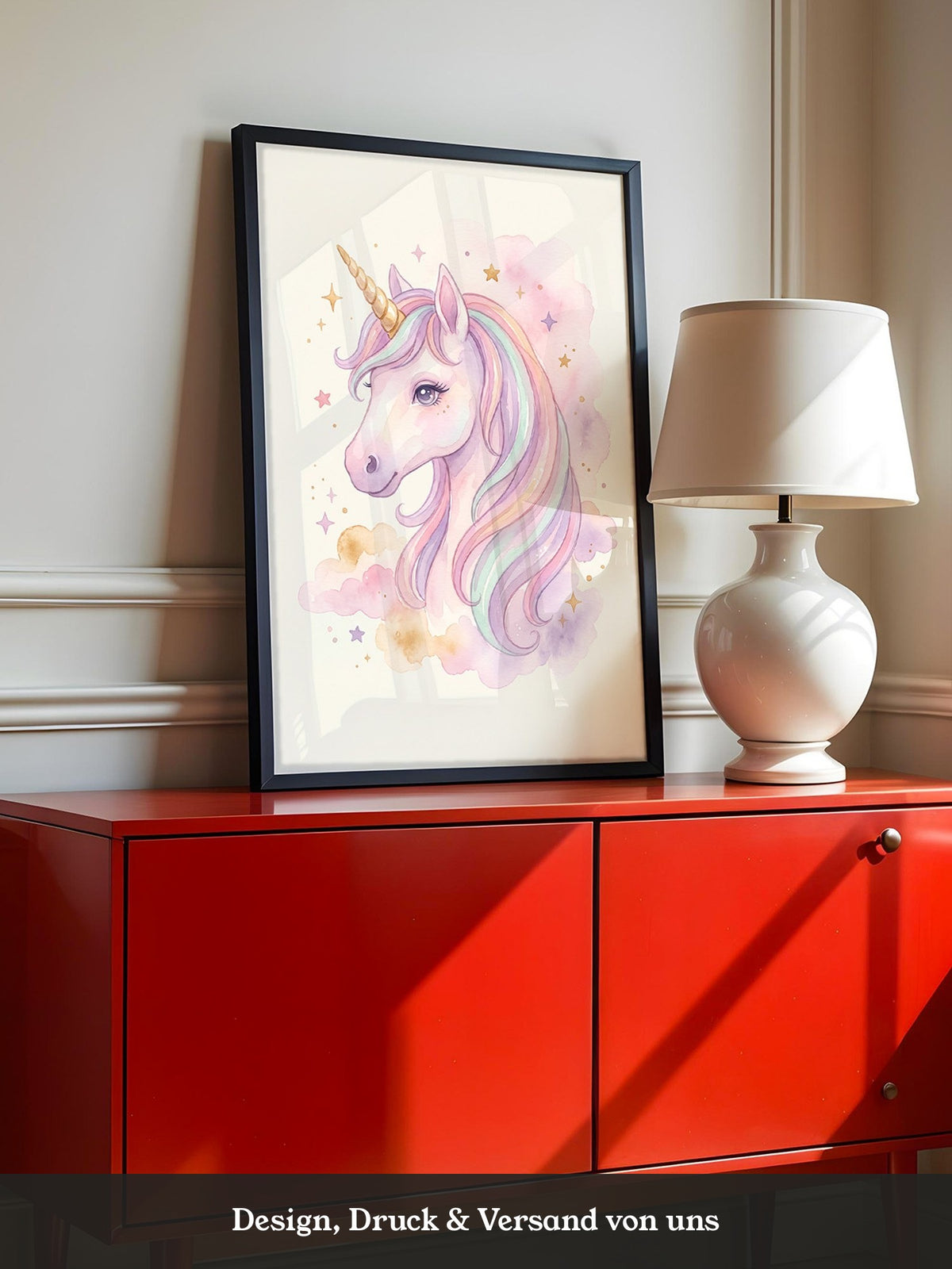Unicorn Regenbogen Pastellzauber