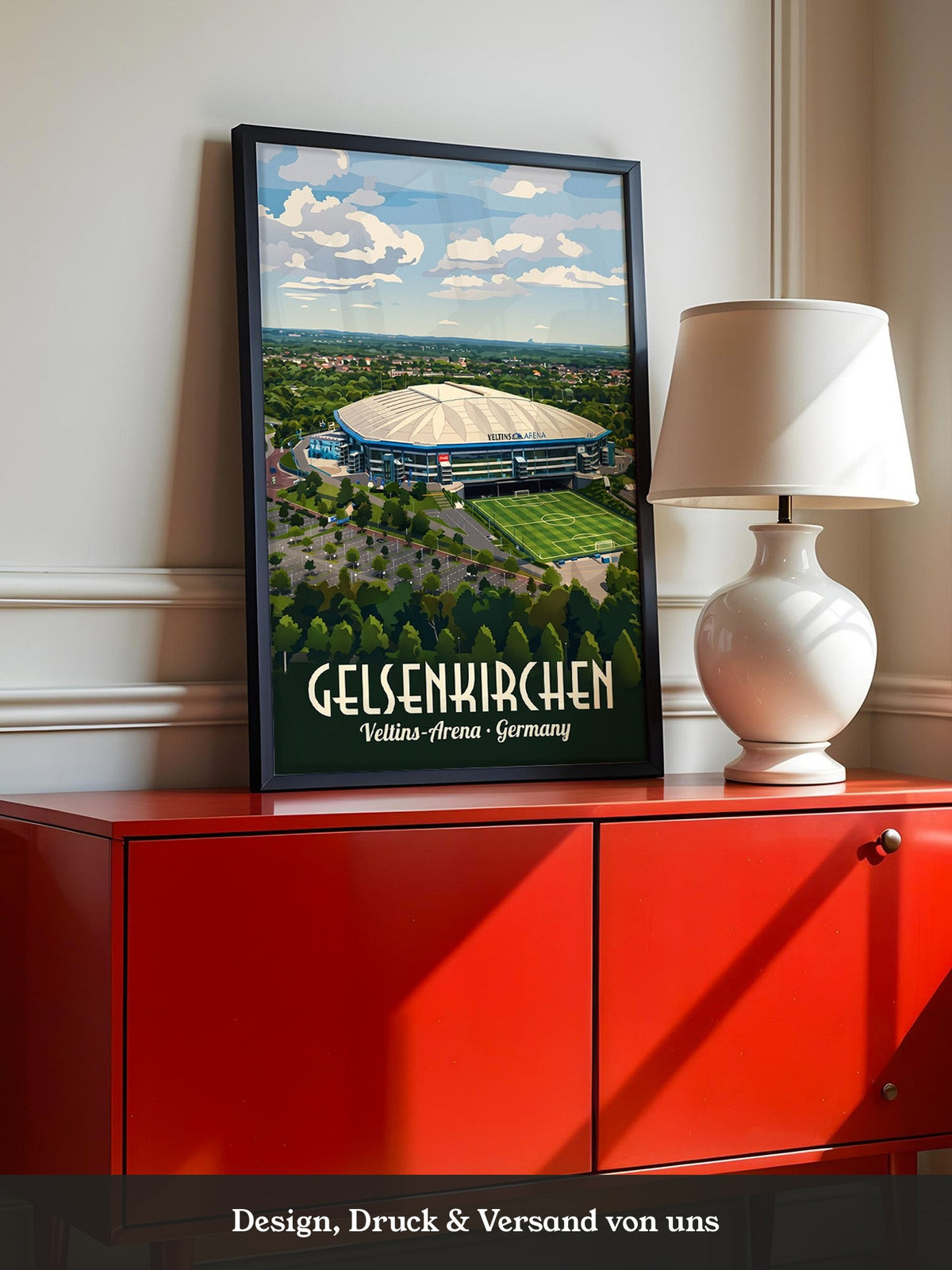 Gelsenkirchen Stadion Retro