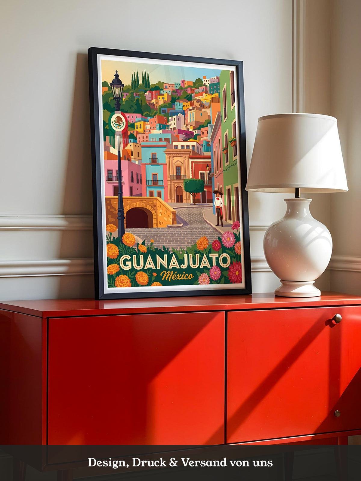 Guanajuato Stadt Farbenvielfalt