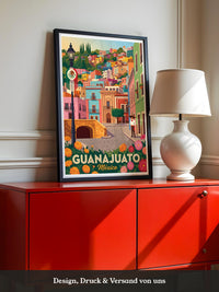 Guanajuato Stadt Farbenvielfalt