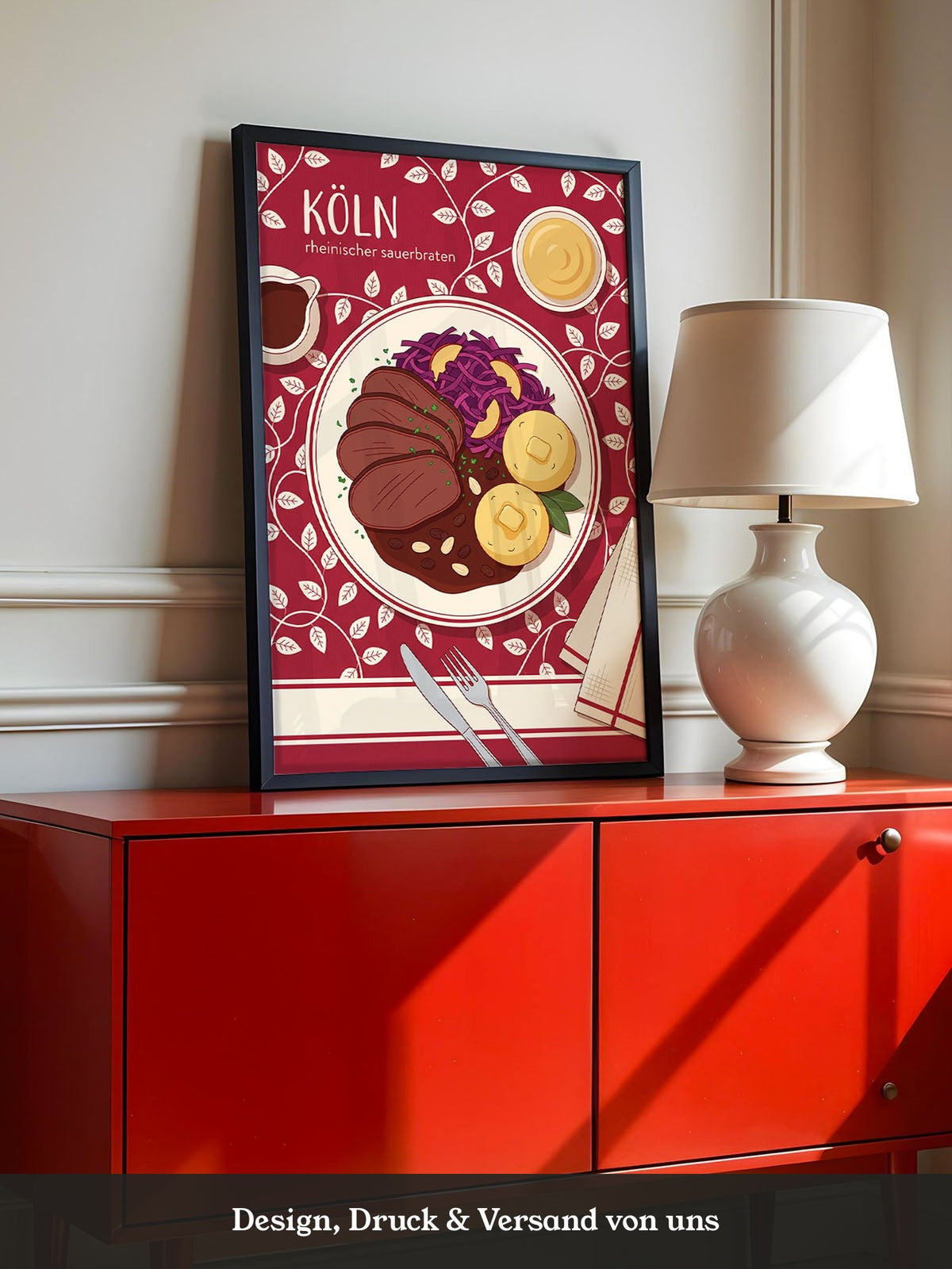 Kölner Sauerbraten Illustration