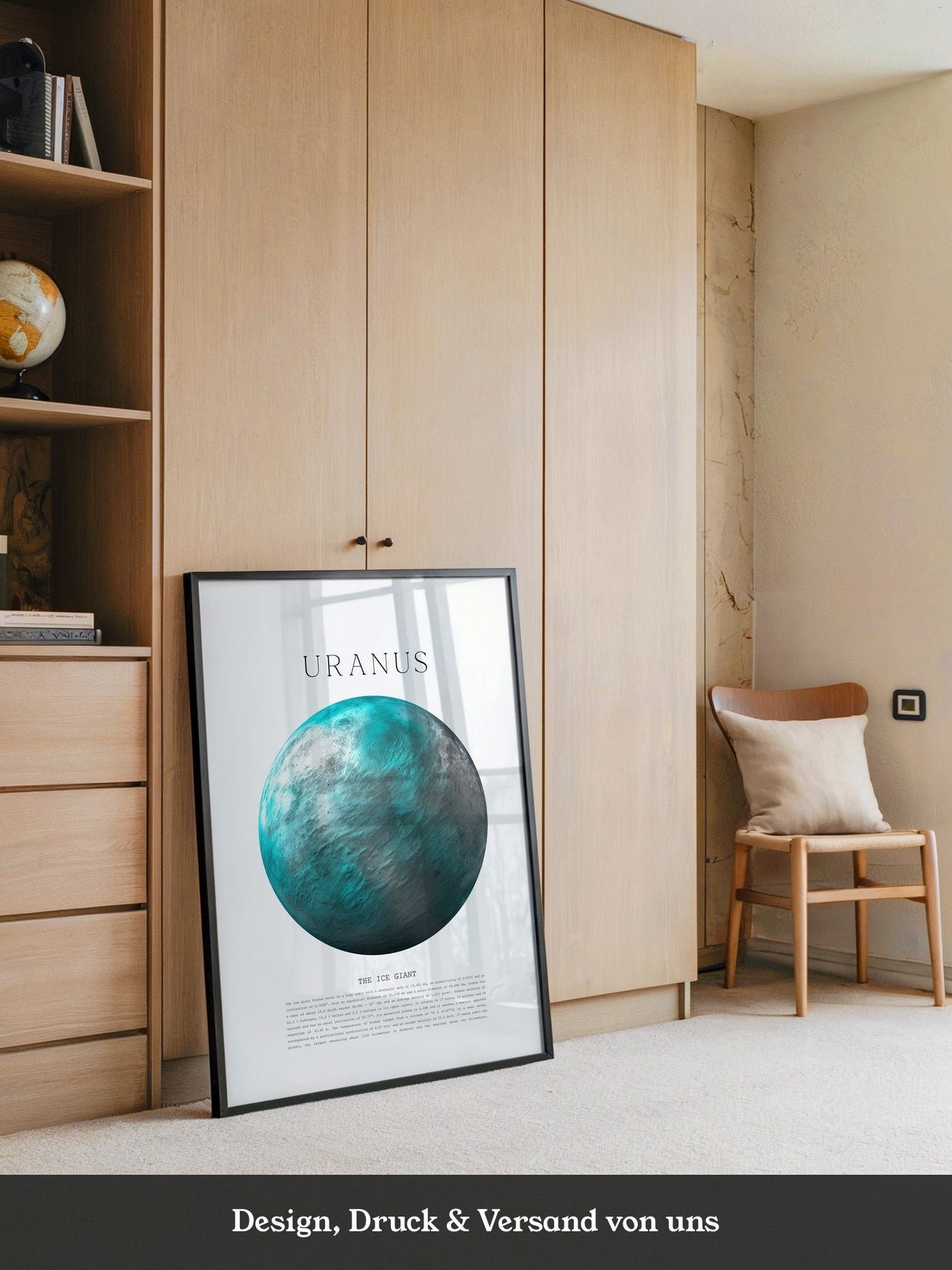 Uranus Eisriese Aquarelloptik