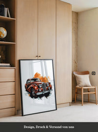 Klassischer Oldtimer Retro Look