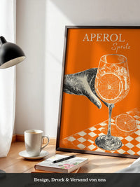 Aperol Spritz Retro Orange