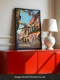 Freiburg Altstadt Fahrrad