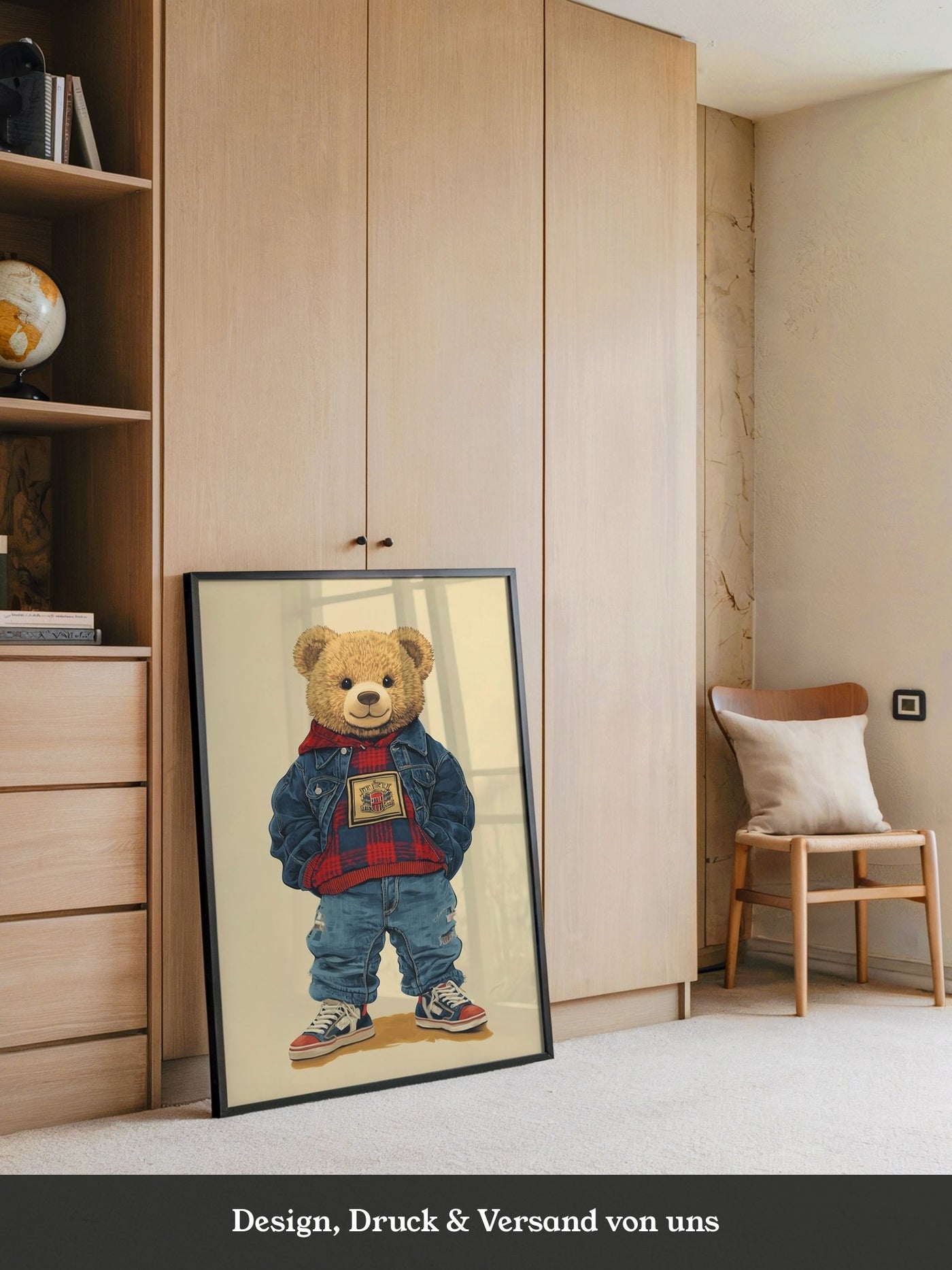 Teddybär Hipster Outfit
