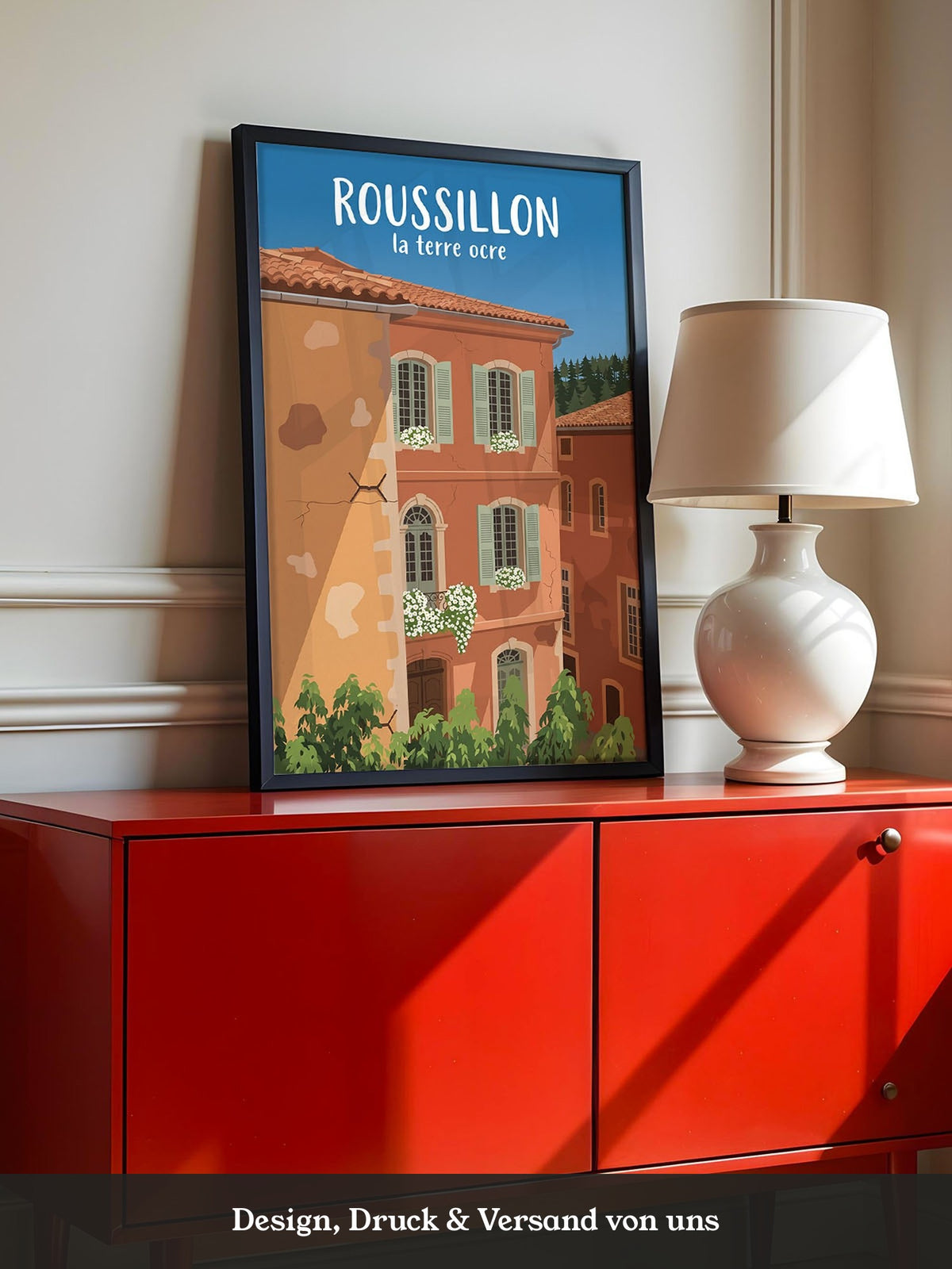Roussillon Haus Illustration