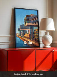 Kranhäuser Ufer Skyline Stadtsilhouette
