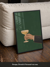 Champagnerglas Illustration