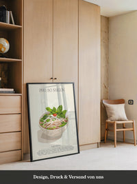 Pho Bo Kräuter Illustration