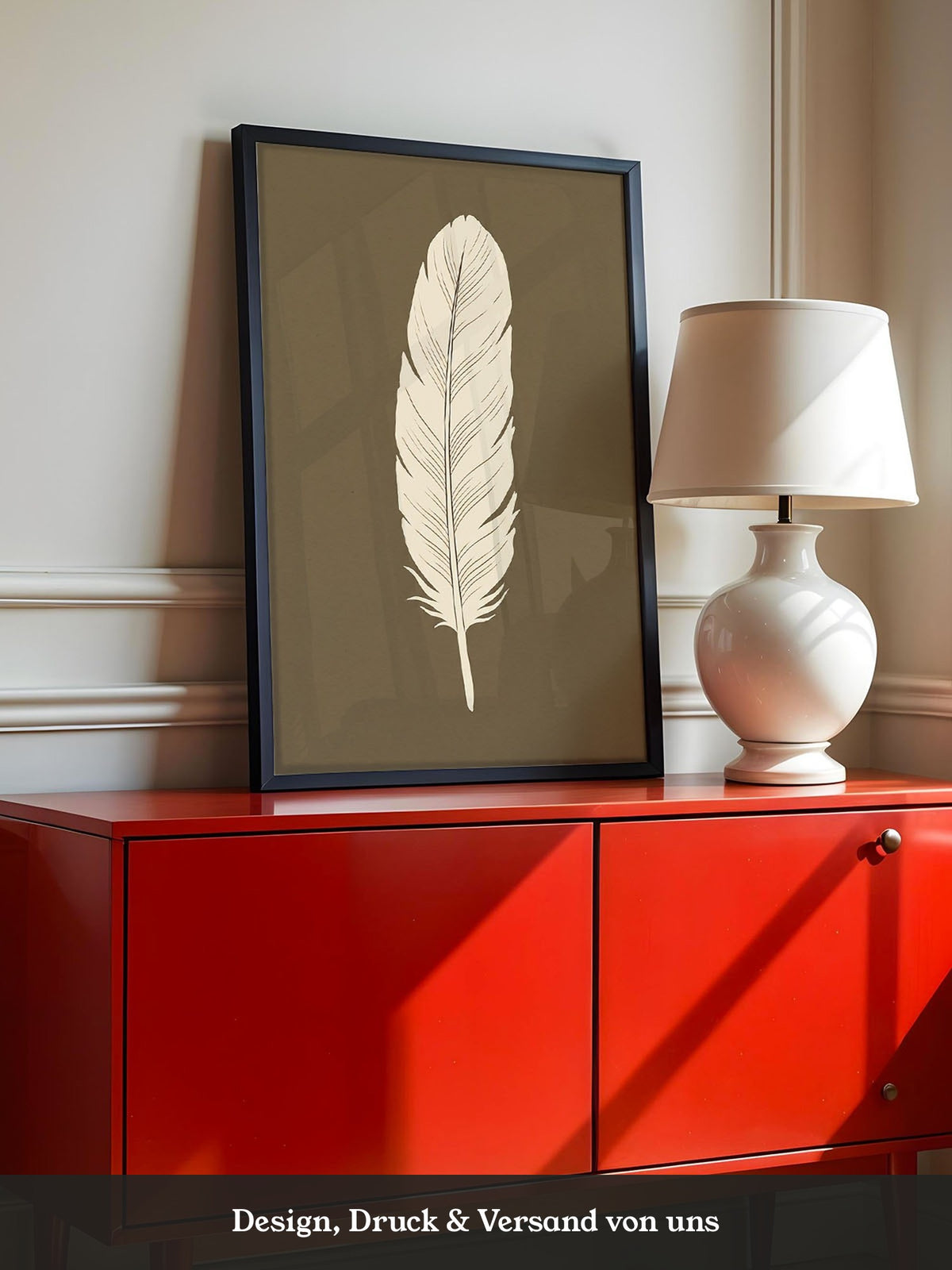 Feder Minimalistisch Natur