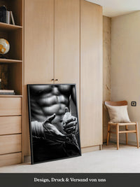 Boxer Hände Nahaufnahme S/W
