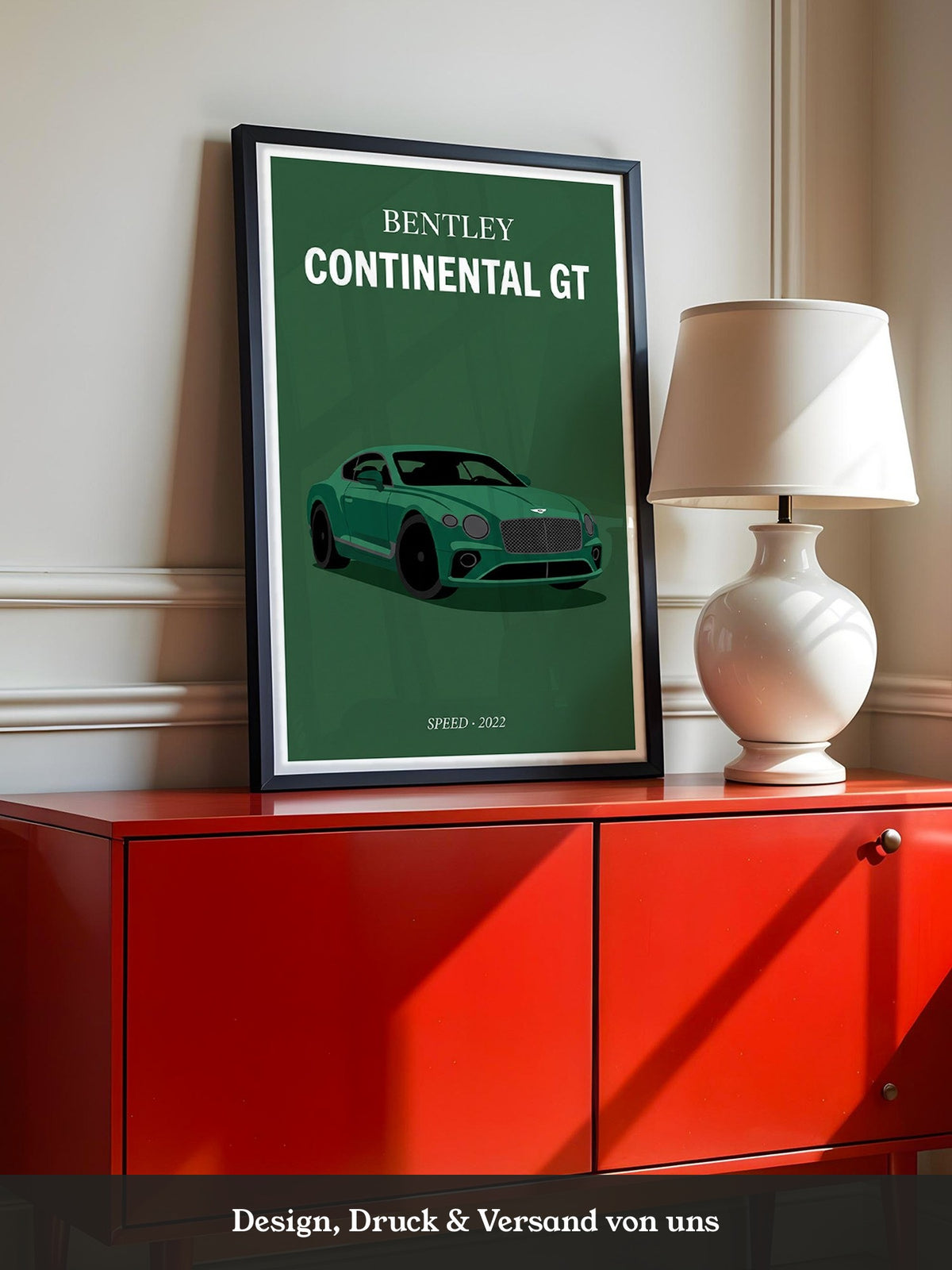 Bentley Coupé Grün Frontansicht