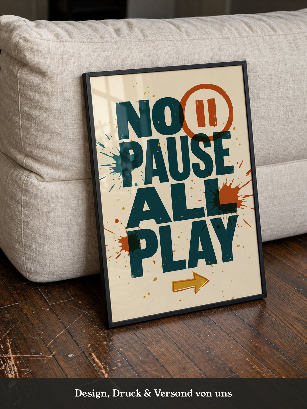 Pause Motivations Poster