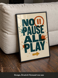 Pause Motivations Poster