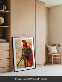 Römischer Krieger Aquarell