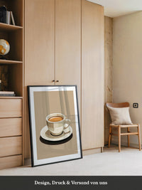 Kaffee Tasse Retro Stil
