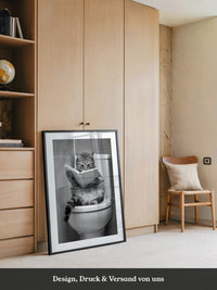 Katze Toilette Buch Lesevergnügen