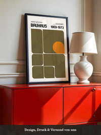 Bauhaus Geometrie Retro Rechtecke